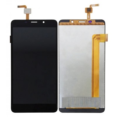 Lcd With Touch Screen For Leagoo M8 Pro Black By - Maxbhi Com