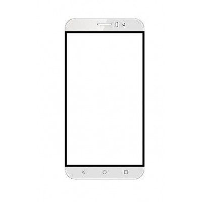 Replacement Front Glass For Ssky Y444 White By - Maxbhi.com