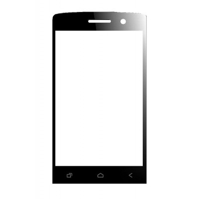 Replacement Front Glass For Zen Ultrafone 105 3g Black By - Maxbhi.com
