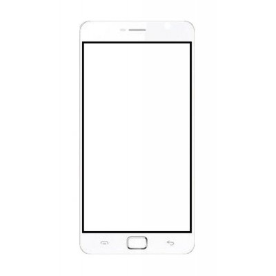 Replacement Front Glass For Blackview Alife P1 Pro White By - Maxbhi.com