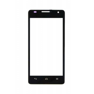 Replacement Front Glass For Huawei Ascend G526 Black By - Maxbhi.com