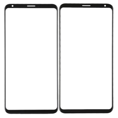 Replacement Front Glass For Lg V30 Plus Black By - Maxbhi Com