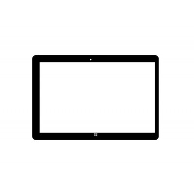 Replacement Front Glass For Penta Tpad Ws1001q Windows Black By - Maxbhi.com