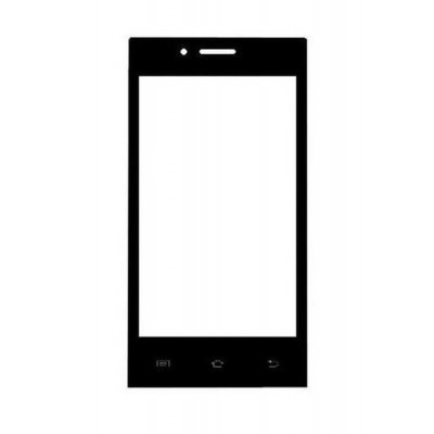 Replacement Front Glass For Rage Magic 40b Black By - Maxbhi.com