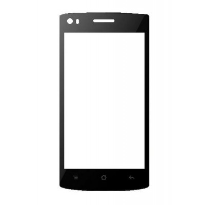 Replacement Front Glass For Rage Marvel Black By - Maxbhi.com