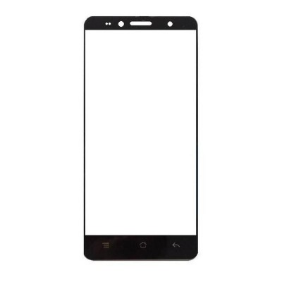 Replacement Front Glass For Siswoo C50 Black By - Maxbhi Com