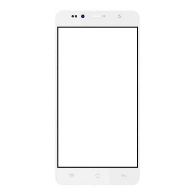 Replacement Front Glass For Siswoo C50 White By - Maxbhi.com