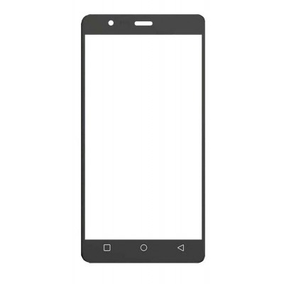 Replacement Front Glass For Zen Admire Buzz White By - Maxbhi.com