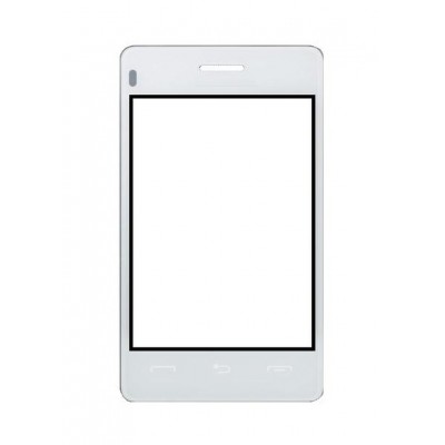 Replacement Front Glass For Lg T385 White By - Maxbhi.com
