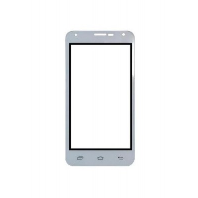 Replacement Front Glass For Sansui E53 White By - Maxbhi.com