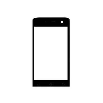 Replacement Front Glass For Videocon Infinium Z41 Lite Plus Black By - Maxbhi.com