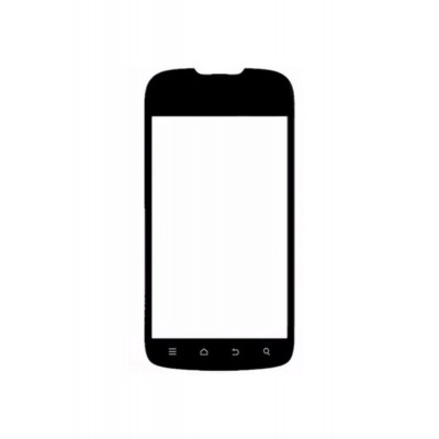 Replacement Front Glass For Zte Kis Flex Black By - Maxbhi.com