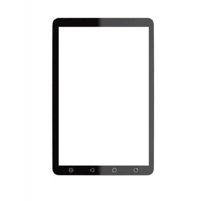 Replacement Front Glass For Olive Olivepad Vt100 White By - Maxbhi.com