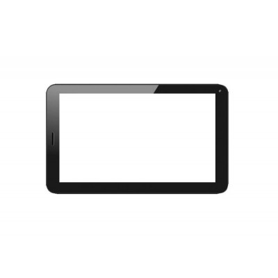 Replacement Front Glass For Zync Z99 2g Calling Tablet Black By - Maxbhi.com