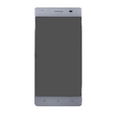 Lcd With Touch Screen For Oukitel C5 White By - Maxbhi.com