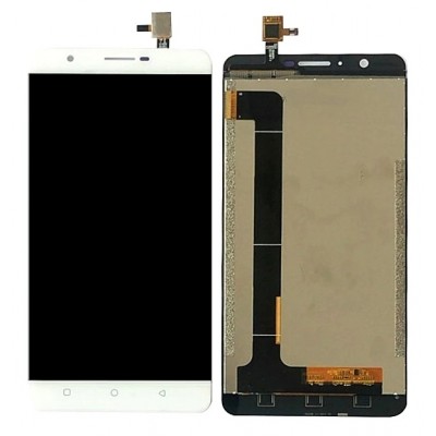 Lcd With Touch Screen For Oukitel U16 Max White By - Maxbhi Com