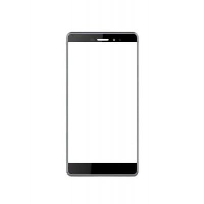 Replacement Front Glass For Centric P1 Grey By - Maxbhi.com