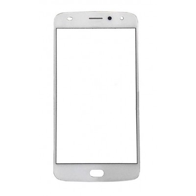 Replacement Front Glass For Moto Z2 White By - Maxbhi.com