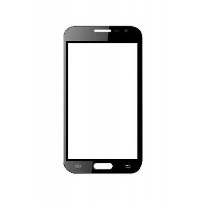 Replacement Front Glass For Sansui Sa32 Black By - Maxbhi.com