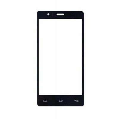 Replacement Front Glass For Bq E3 White By - Maxbhi.com
