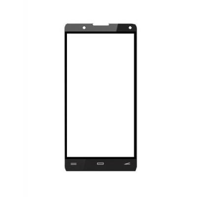 Replacement Front Glass For Energy Sistem Pro Qi Black By - Maxbhi.com