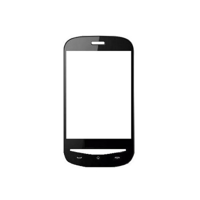 Replacement Front Glass For Icube I900 Black By - Maxbhi.com