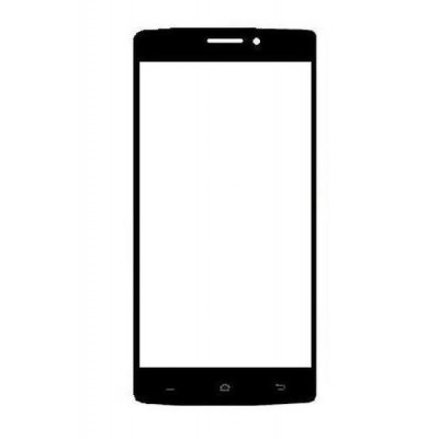 Replacement Front Glass For Salora Njoy X E8 Black By - Maxbhi.com