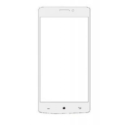 Replacement Front Glass For Salora Njoy X E8 White By - Maxbhi.com