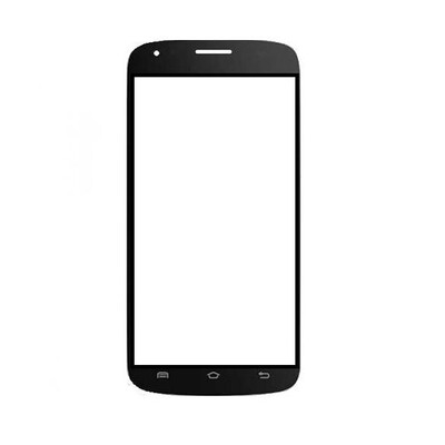 Replacement Front Glass For Voyyo V1 Black By - Maxbhi.com