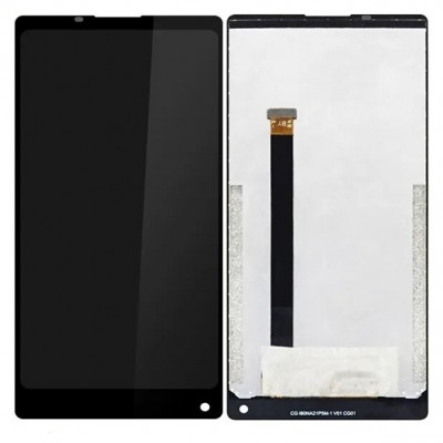 Lcd With Touch Screen For Vernee Mix 2 Black By - Maxbhi Com
