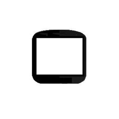 Replacement Front Glass For Alcatel Ot813d Grey By - Maxbhi.com