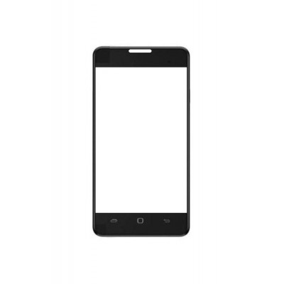 Replacement Front Glass For Itel It1410 Black By - Maxbhi.com