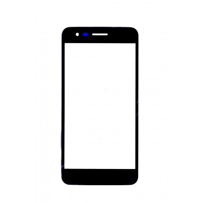 Replacement Front Glass For Lg K7i Black By - Maxbhi Com