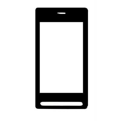 Replacement Front Glass For Lg Ke850 Prada Black By - Maxbhi.com