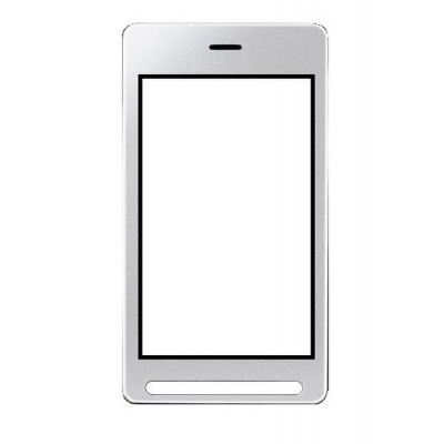 Replacement Front Glass For Lg Ke850 Prada White By - Maxbhi.com
