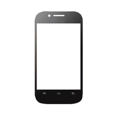 Replacement Front Glass For Maxx Msd7 3g Ax35 Black By - Maxbhi.com