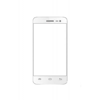 Replacement Front Glass For Videocon Challenger V40ld White By - Maxbhi.com