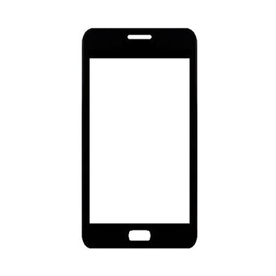 Replacement Front Glass For Zync Cloud Z5 White By - Maxbhi Com