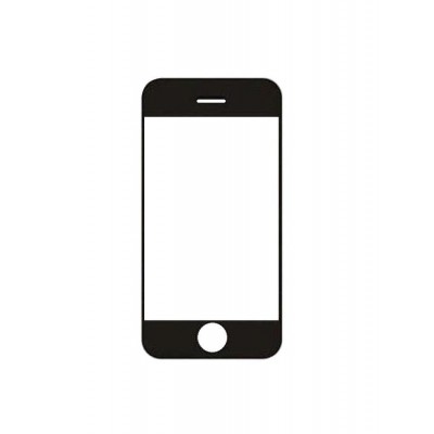 Replacement Front Glass For Cesim A510 White By - Maxbhi.com