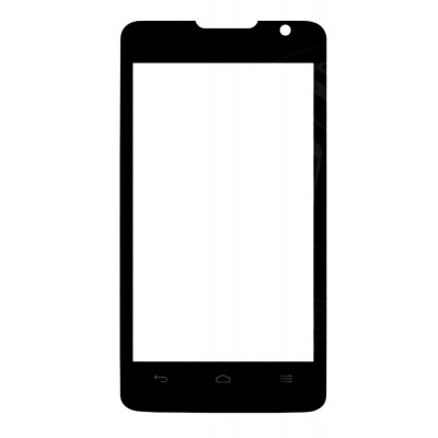 Replacement Front Glass For Huawei Ascend G302d U8812d Black By - Maxbhi.com