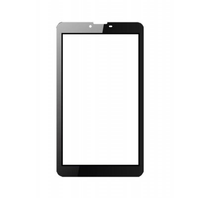 Replacement Front Glass For I Kall N8 Black By - Maxbhi.com