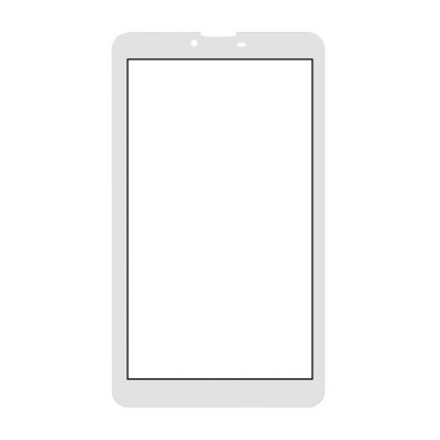 Replacement Front Glass For I Kall N8 White By - Maxbhi.com