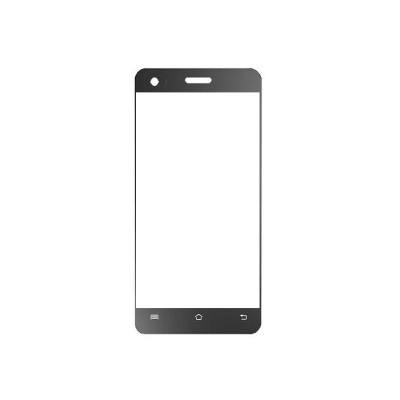 Replacement Front Glass For Reach Klassy 300 Hd Black By - Maxbhi.com