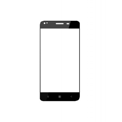 Replacement Front Glass For Videocon Thunder One V45bd Black By - Maxbhi.com