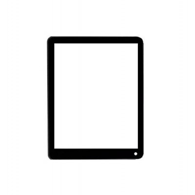 Replacement Front Glass For Zync Z1000 Black By - Maxbhi.com