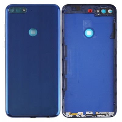 Back Panel Cover For Huawei Y7 Prime 2018 Blue - Maxbhi Com
