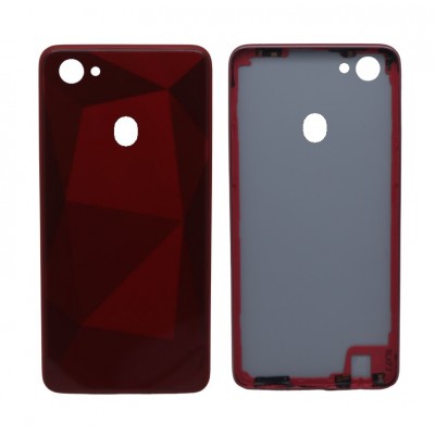 Back Panel Cover For Oppo F7 Red - Maxbhi Com