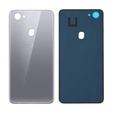 Back Panel Cover For Oppo F7 Silver - Maxbhi Com