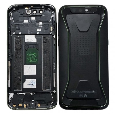 Back Panel Cover For Xiaomi Black Shark Black - Maxbhi Com