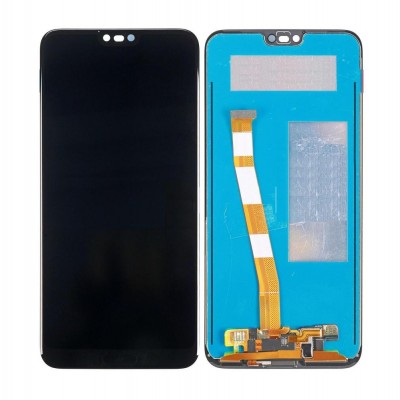 Lcd With Touch Screen For Huawei Honor 10 Black By - Maxbhi Com